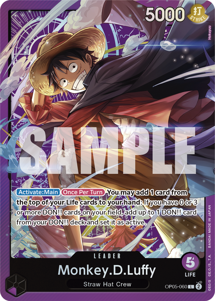 One Piece Card Game Sound Loader VARIANTE auswählen!