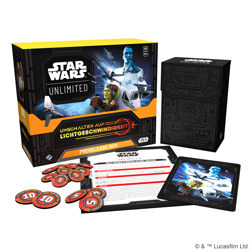 SWU Umschalten auf Lichtgeschwindigkeit - Pre-Release Box - deutsch