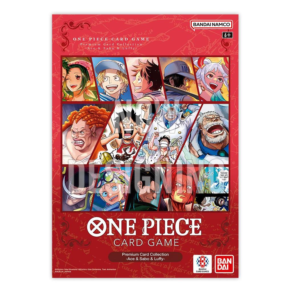 One Piece - Premium Card Collection -Best Selection ACE & SABO & LUFFY- EN