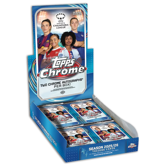 TOPPS Chrome UEFA Woman´s Champions League 25/26 - Hobby Box -