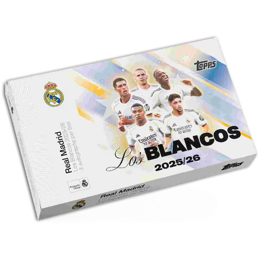 TOPPS Los Blancos Real Madrid Soccer Cards 25/26 - Box -