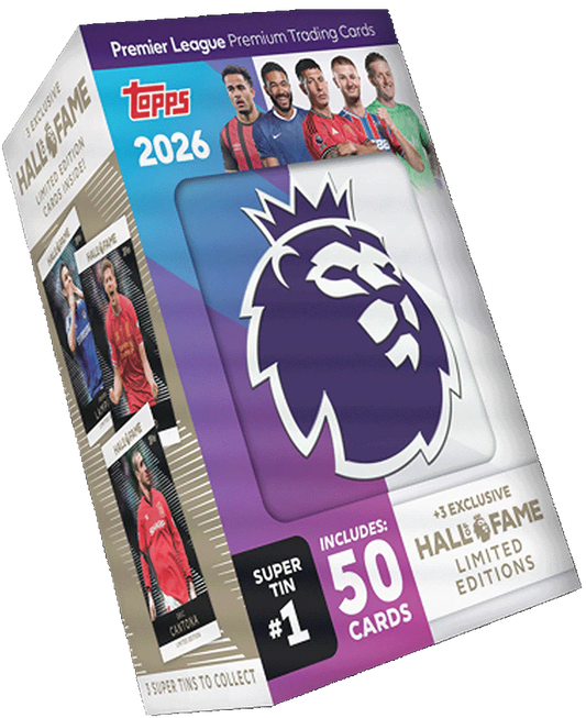 TOPPS Premier League 2026 - Debüt-Edition - Super Tin #1 -