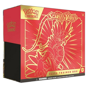 Karmesin & Purpur Koraidon - Top Trainer Box - deutsch