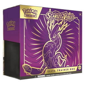 Karmesin & Purpur Miraidon - Top Trainer Box - deutsch