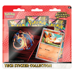 Erhabene Helden: Glumanda Tech Sticker Collection - englisch