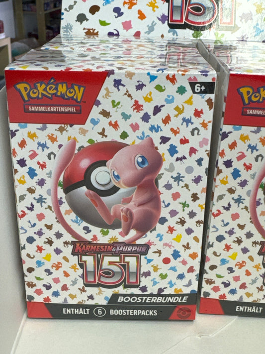 Pokemon 151 Boosterbundle Deutsch