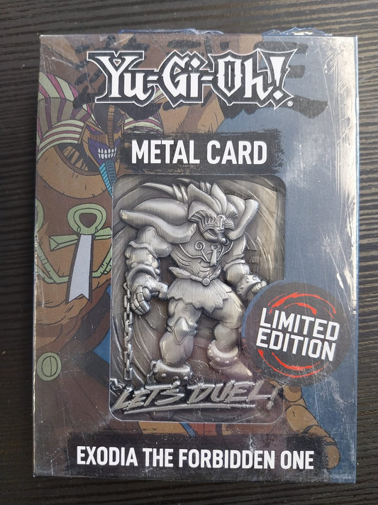 Exodia the forbidden One - Metal Card