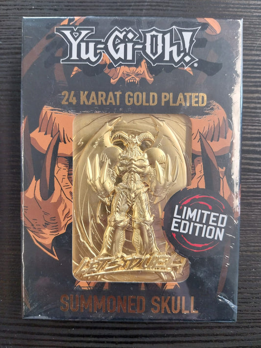 Summoned Skull - 24k Gold Plated Metal Card
