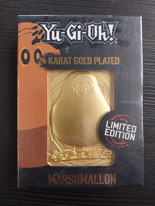 Marshmallon - 24k Gold Plated Metal Card