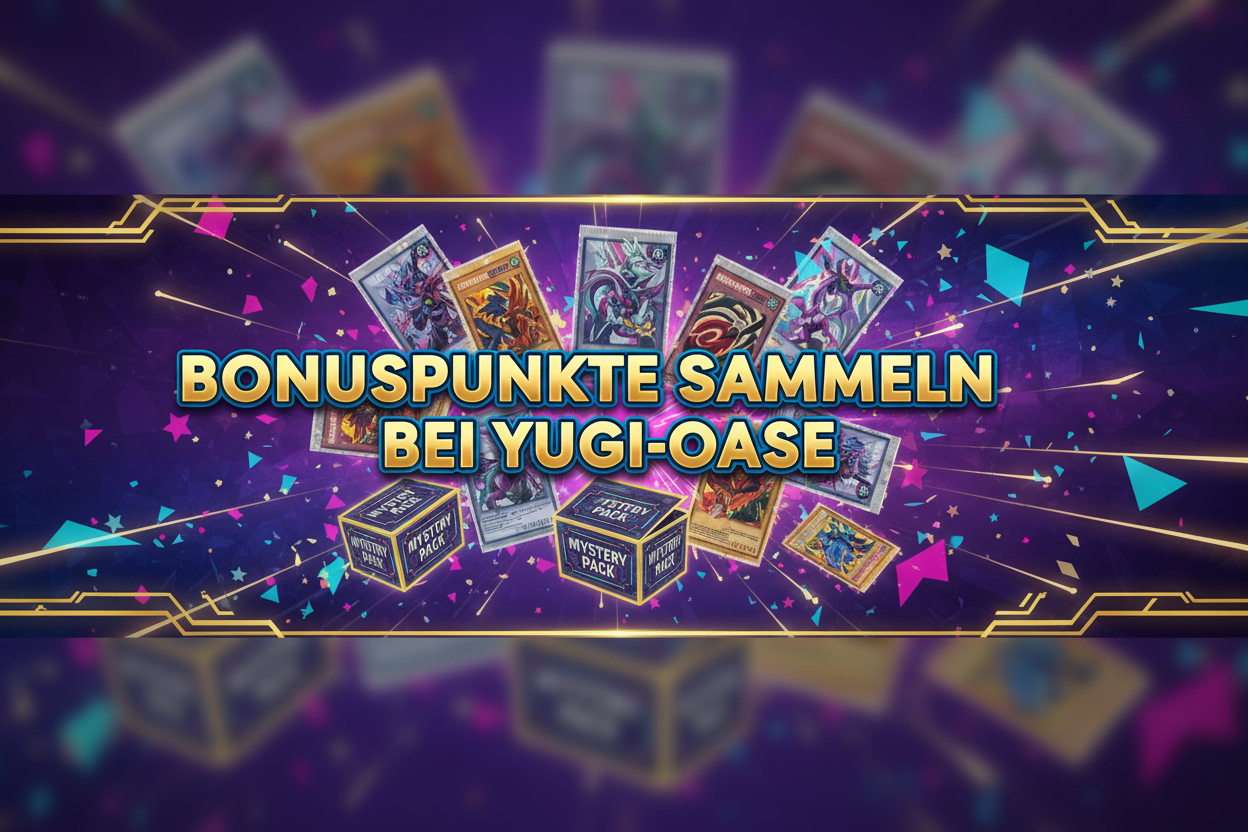 Bonuspunkte sammeln bei Yugi-Oase Banner