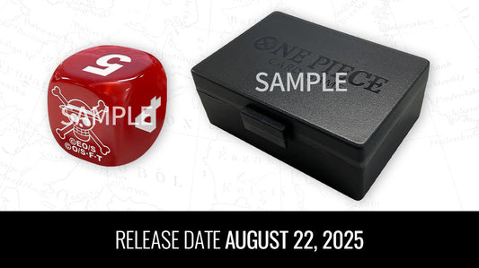 One Piece Official 6 Dice and Dice Case - Set - englisch