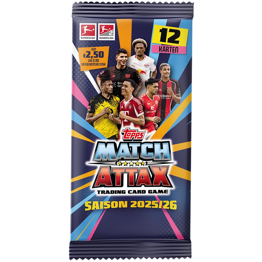 Match Attax Bundesliga 2025/26 - Booster -