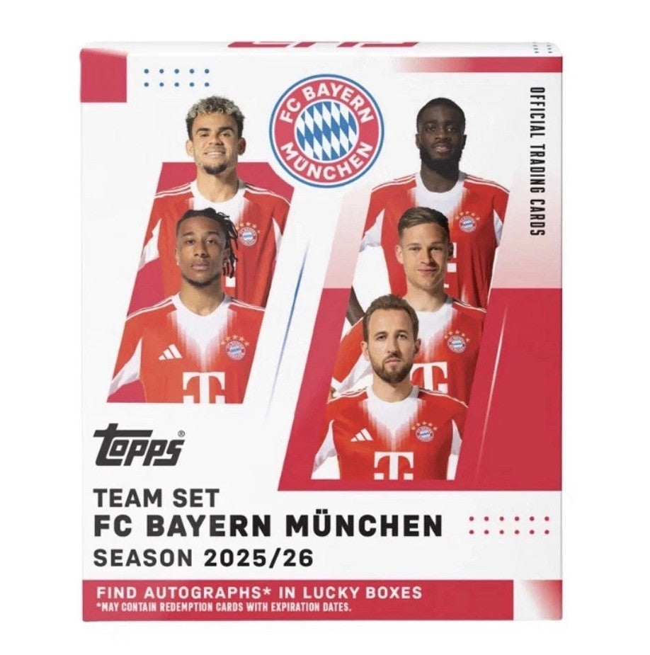 TOPPS Bayern München Team Set 25/26 -Box -