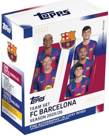 TOPPS FC Barcelona Team Set 25/26 -Box -