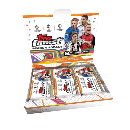TOPPS Finest UEFA Club Competitions 2024/25 - Hobby Box -