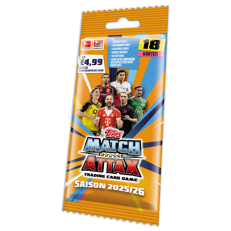 Match Attax Bundesliga 2025/26 - Power Pack Booster -