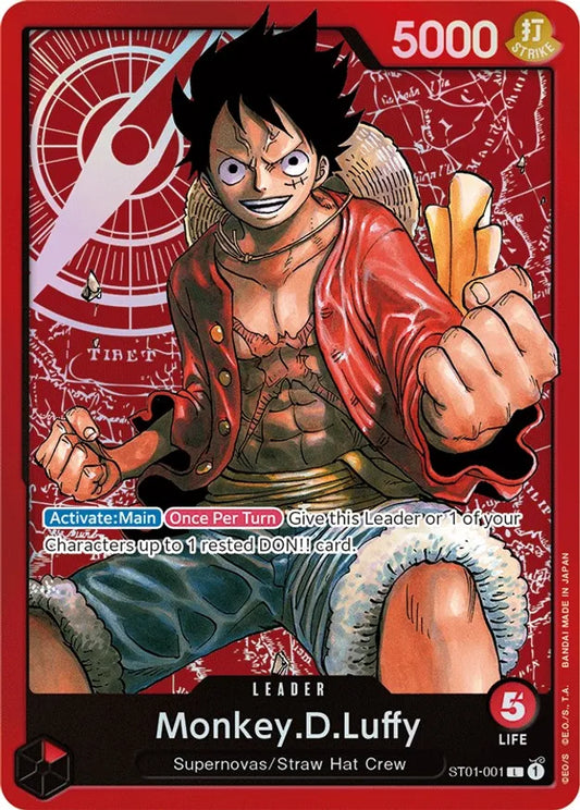 Monkey D Luffy - Leader - ST01-EN