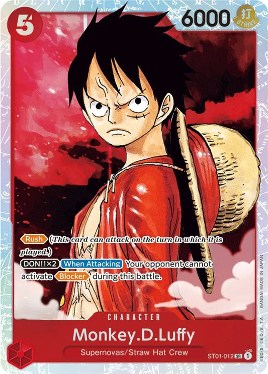 Monkey D Luffy - Super Rare - ST01-EN