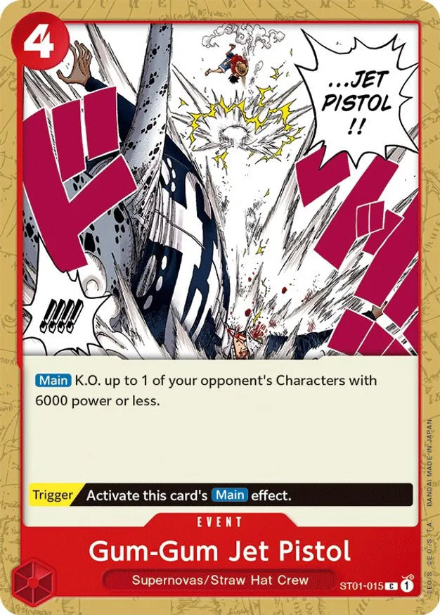 Gum-Gum Jet Pistol - Common - ST01-EN