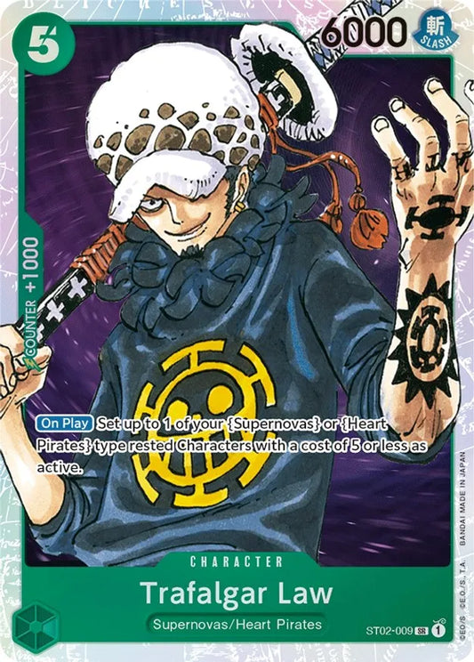 Trafalgar Law - Super Rare - ST02-EN