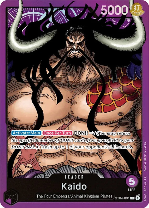 Kaido - Leader - ST04-EN