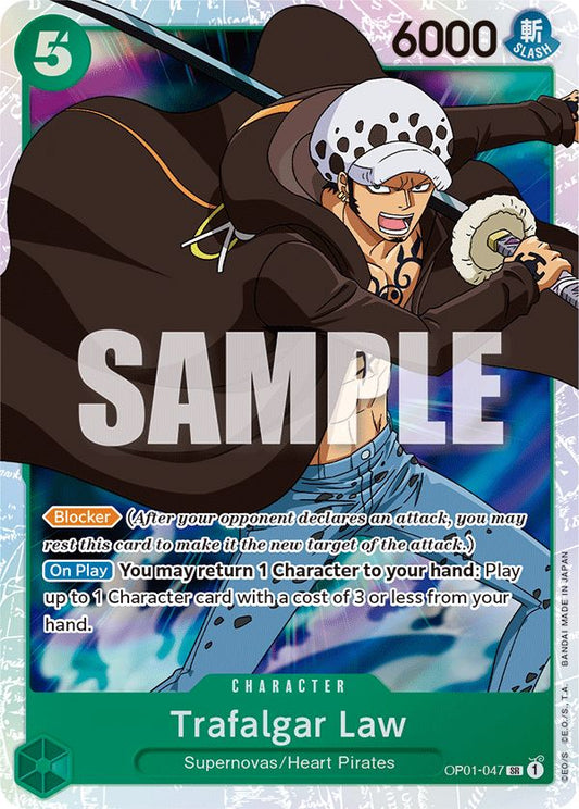 Trafalgar Law - Super Rare - OP01-EN