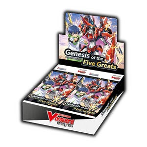 Genesis of the Five Greats - Display - englisch