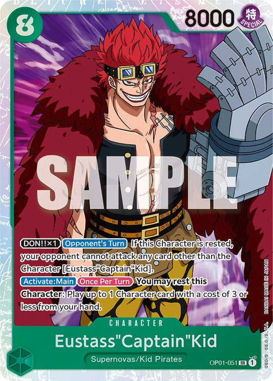 Eustass Kid - Super Rare - OP01-EN