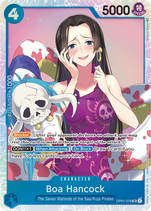Boa Hancock - Super Rare - OP01-EN
