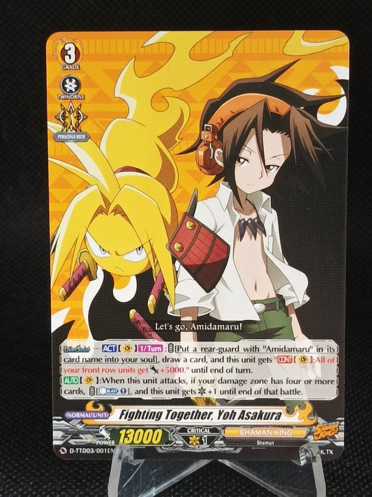 Fighting Together, Yoh Asakura - Common - D-TTD03EN