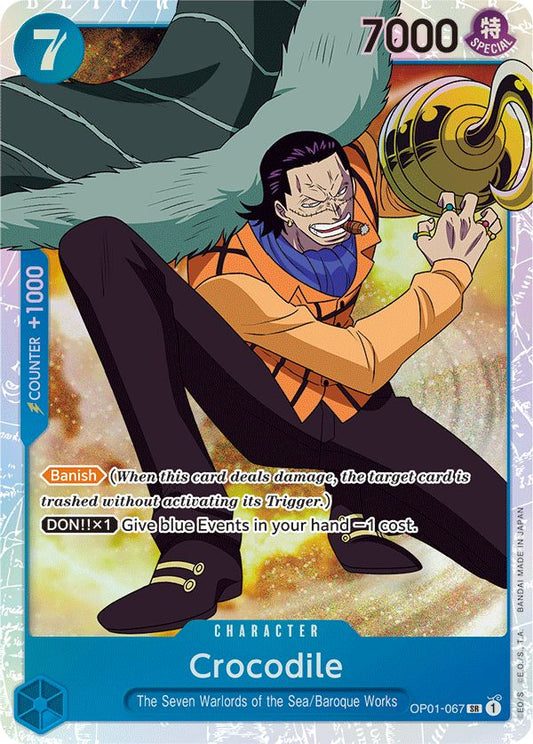 Crocodile - Super Rare - OP01-EN