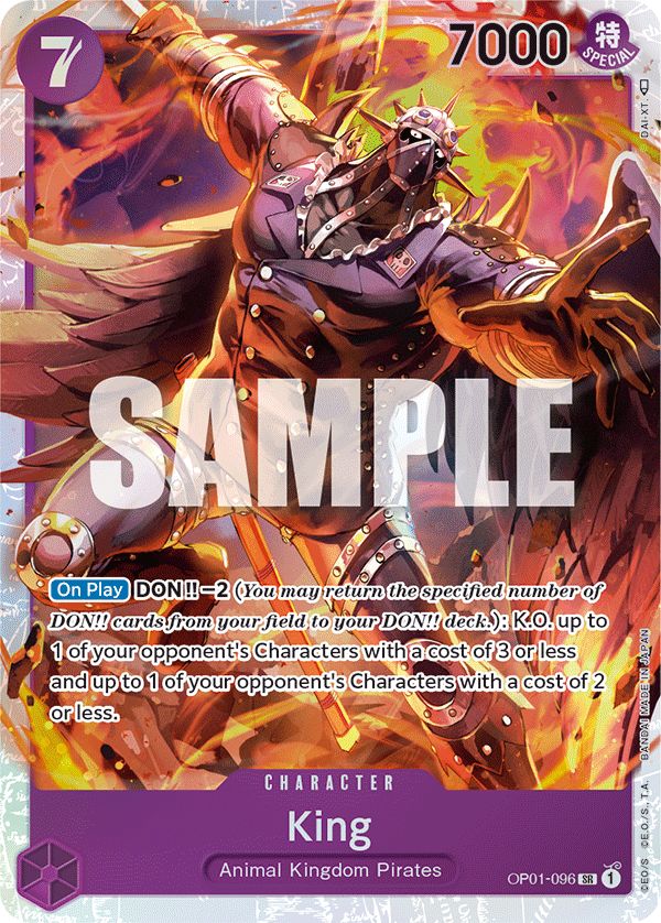 King - Super Rare - OP01-EN