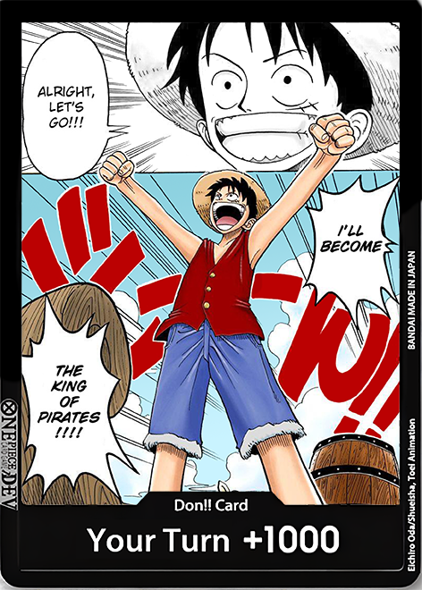 Don!! Card - Alternativ Art - OP01-EN