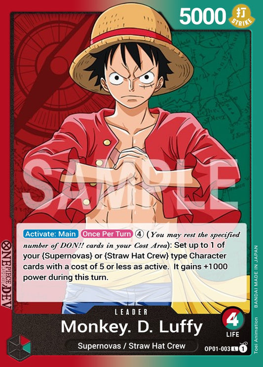 Monkey.D.Luffy - Leader - OP01-EN