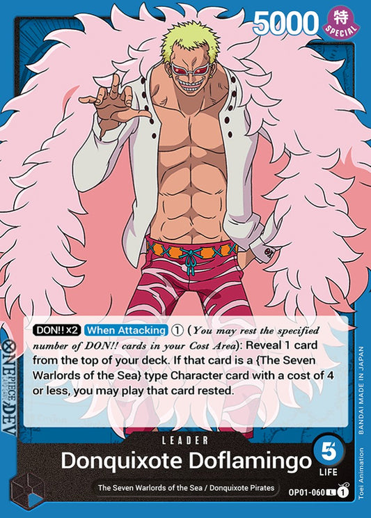 Donquixote Doflamingo - Leader - OP01-EN