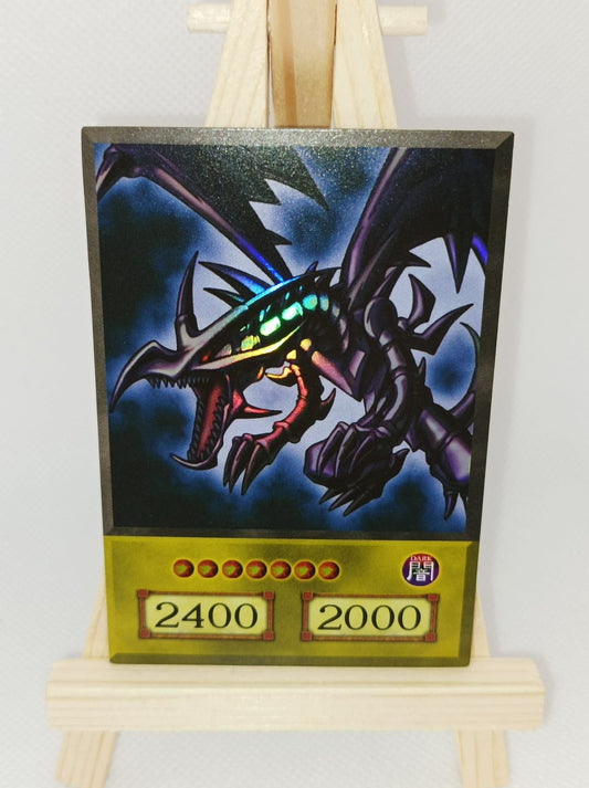 Rotäugiger schwarzer Drache - Foil - Orica