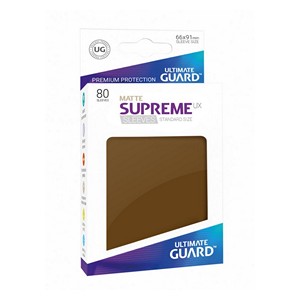 Ultimate Guard Supreme UX Standard - Matte Hüllen - Braun -