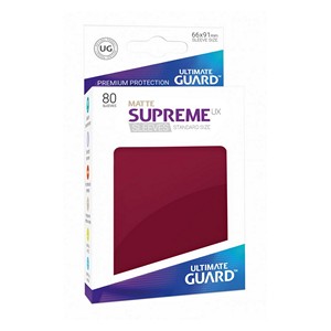 Ultimate Guard Supreme UX Standard - Matte Hüllen - Burgunder -