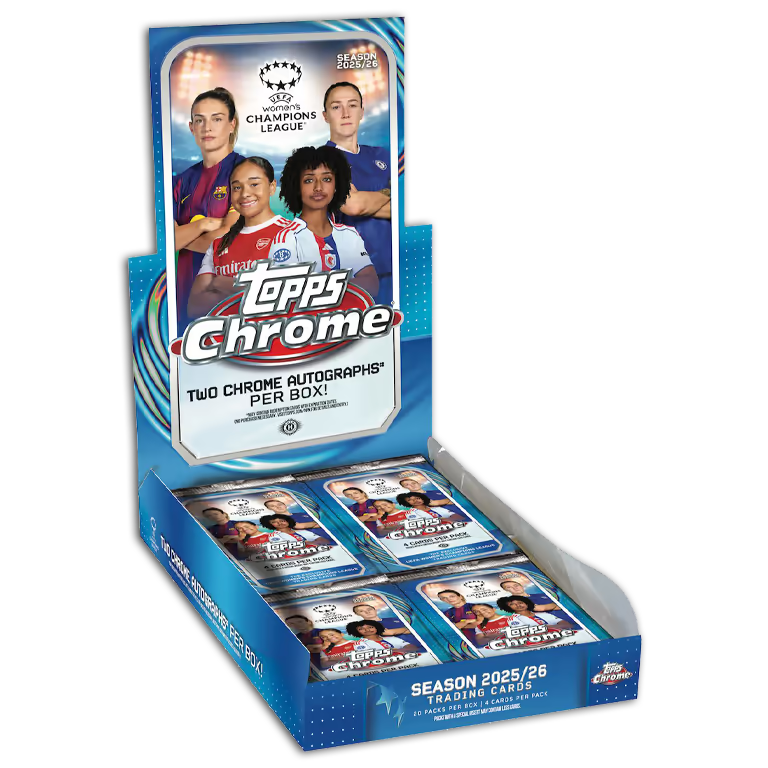 TOPPS Chrome UEFA Woman´s Champions League 25/26 - Hobby Box -