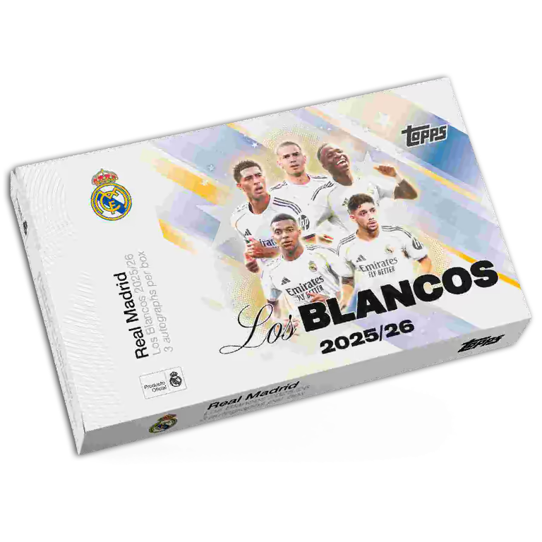TOPPS Los Blancos Real Madrid Soccer Cards 25/26 - Box -