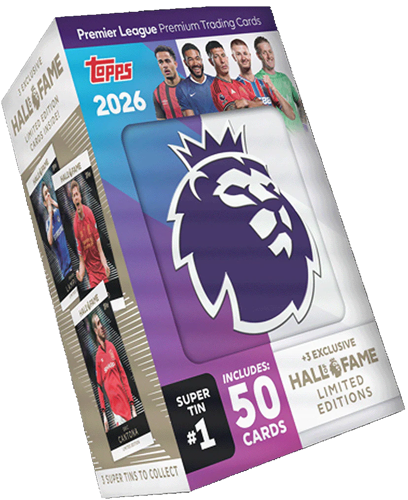 TOPPS Premier League 2026 - Debüt-Edition - Super Tin #1 -