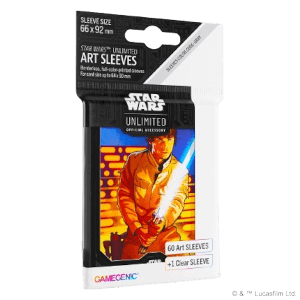 Star Wars Unlimited 60 Sleeves - Luke Skywalker - Hüllen