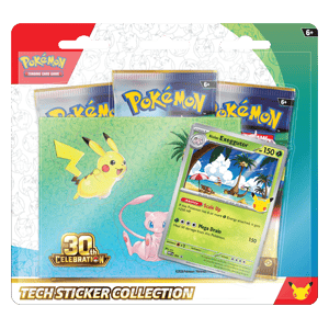 30 Jahre Celebration - Alolan Exeggutor 3-Pack Tech Sticker - DEUTSCH