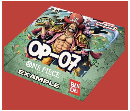 One Piece Card Game OP07 - Display - englisch