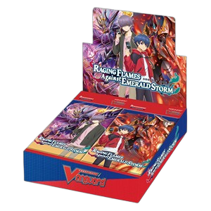 Raging Flames Against Emerald Storm BT07 - Display - englisch