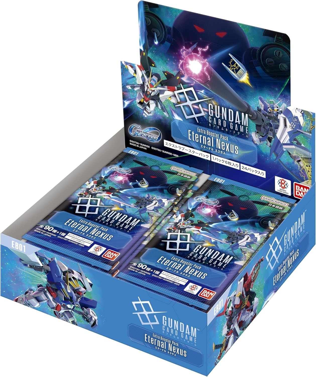 Gundam Dual Impact EB01 - Display - englisch-