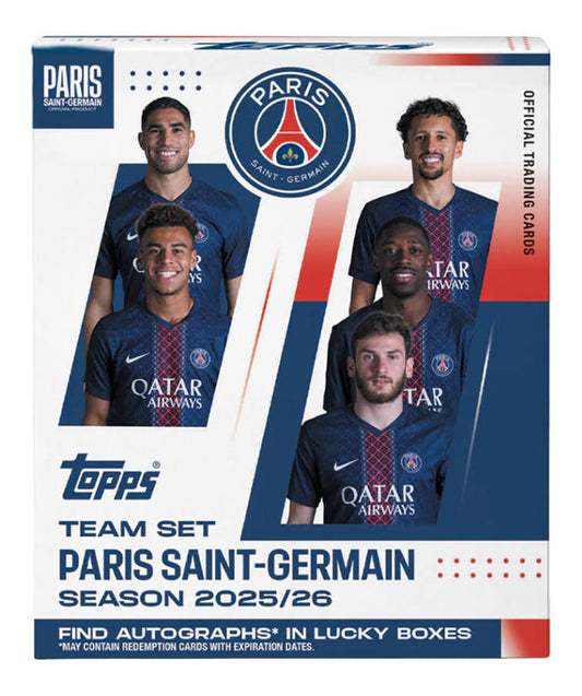TOPPS Paris SG Team Set 25/26 -Box -