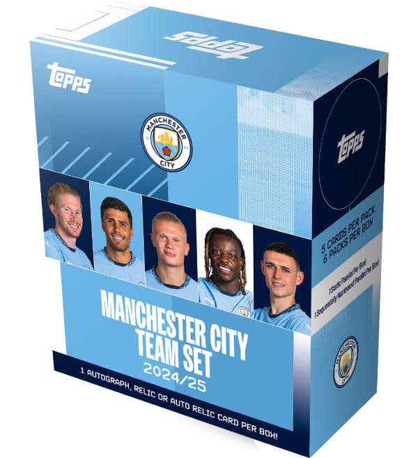 Topps Manchester City Team Set 2024/25 - Box -