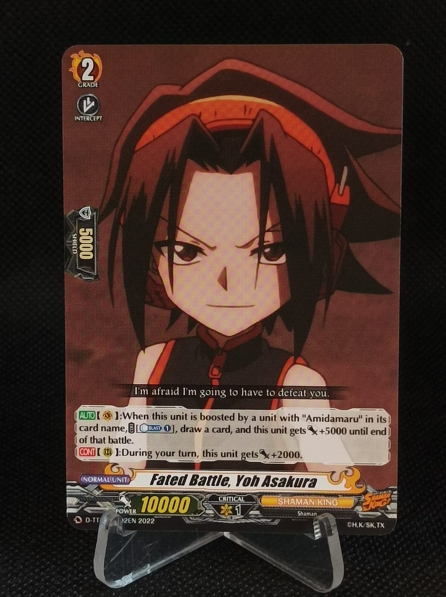 Fated Battle, Yoh Asakura - Common - D-TTD03EN