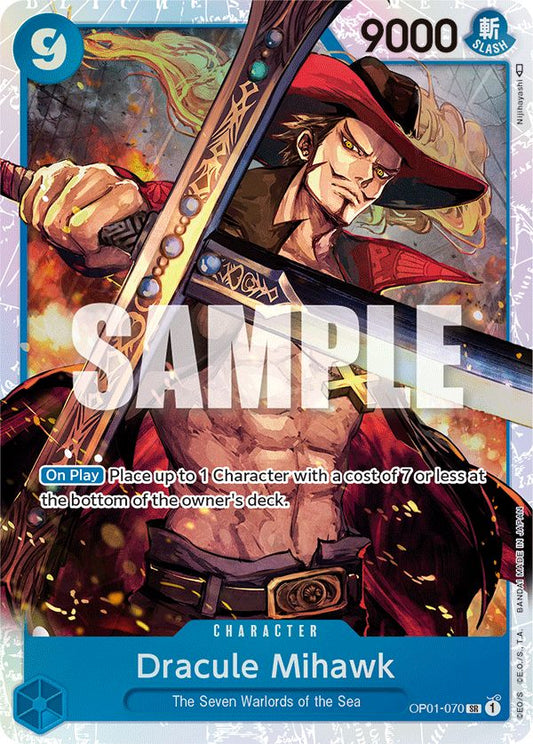 Dracule Mihawk - Super Rare - OP01-EN